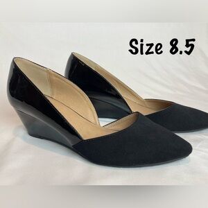 Chinese Laundry Black Wedge Heels Shoes